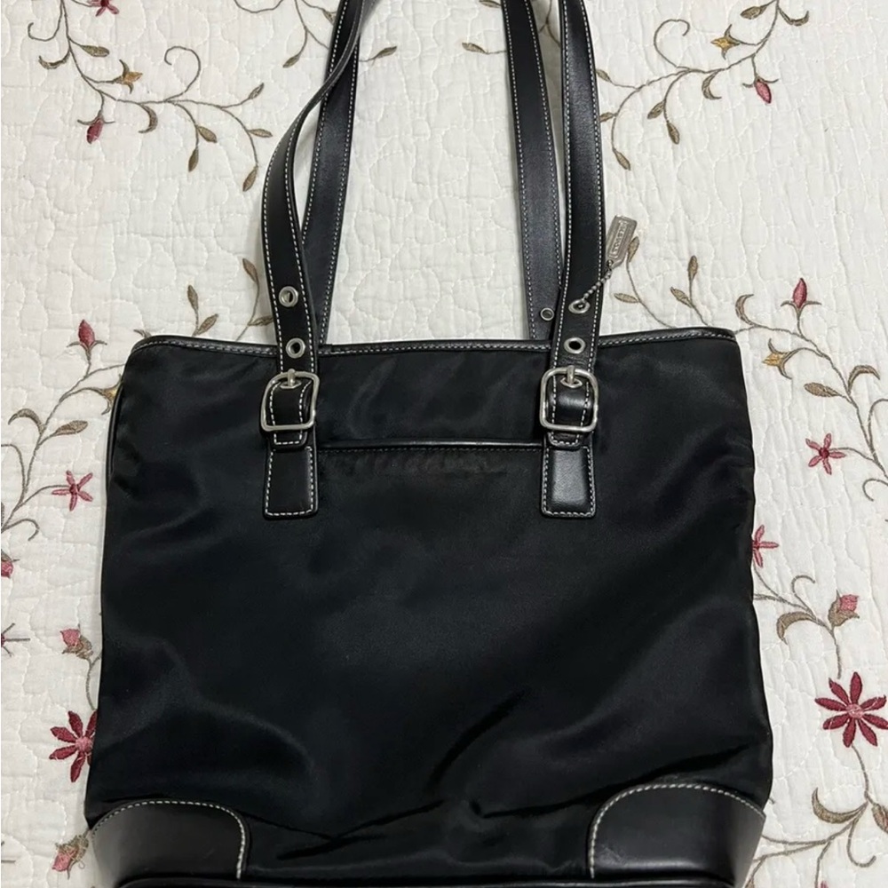 Elegant Black Tote Bag